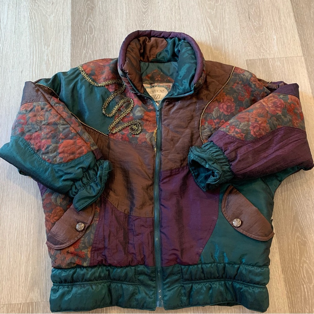 Tapestry Puffer Jacket